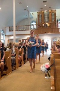 Daughter Lindsay & her mom (far left) at John's Oct '15 wedding. No cleft lip or palate.
