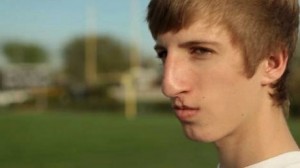 XCU of high school boy bullied for cleft lip and large nose.