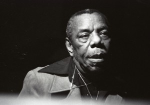 Bust shot of jazz singer Jack Dupree