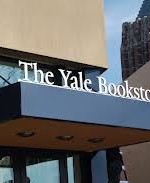 Picture of Yale Bookstore sign over store door