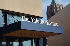 Picture of Yale Bookstore sign over store door