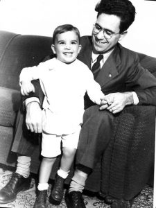 Jack Schonborn with cleft lip and palate son.