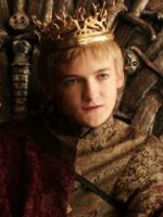 Bust shot of Joffrey Baratheon, villain from TV's Game of Thrones.